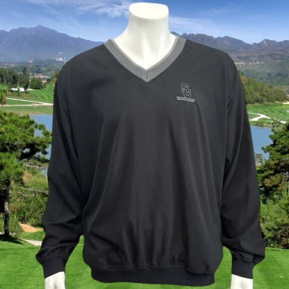 Ashworth Pullover Golf SC Trojans Golf Light Weight Water Repellent Jacket XL - Picture 1 of 12